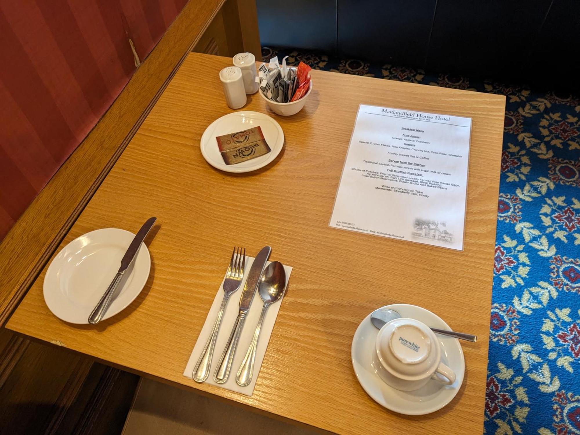 Maitlandfield House Hotel Haddington Bagian luar foto