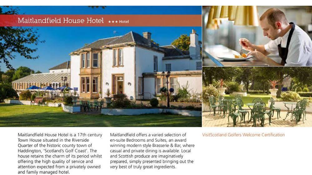 Maitlandfield House Hotel Haddington Bagian luar foto